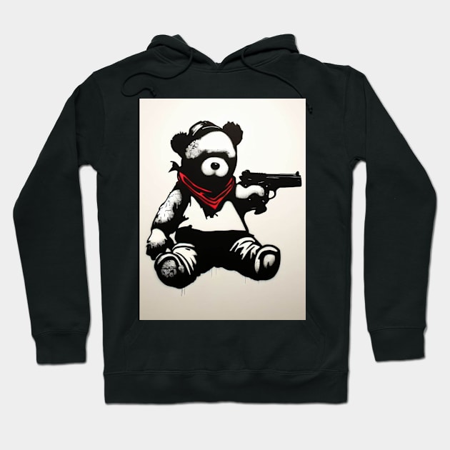 GRAFFITI BEAR Hoodie by abovetheundergroundbrand